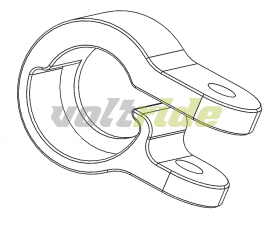 Dualtron Storm, Thunder, 3, Victor Folding Handle Clamp_L