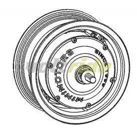 Dualtron Ultra, Thunder Rear Motor Assembly
