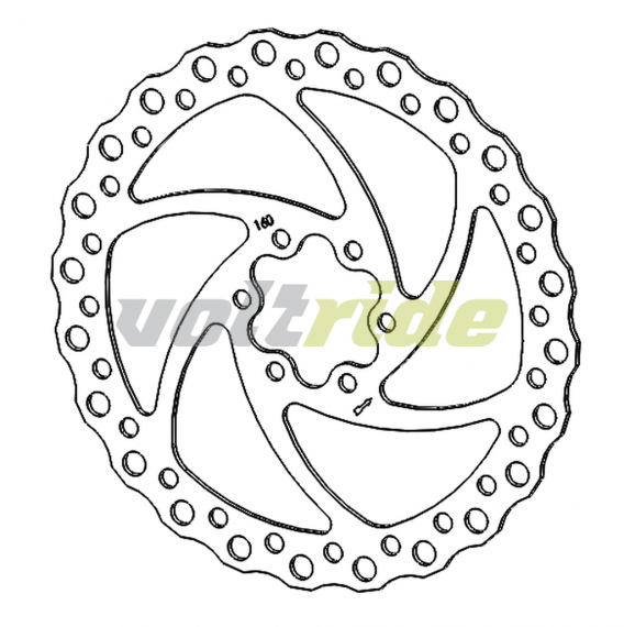 Dualtron X2, X, Ultra 2, Ultra, Thunder Disk / Brake Rotor160