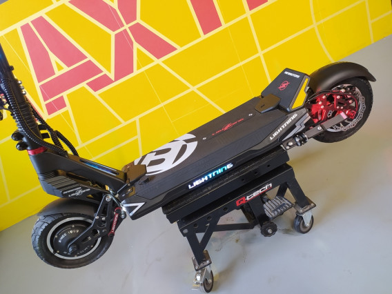 Bluetran lightning - ridden for 44 km