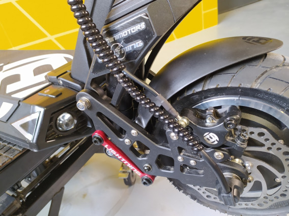 Bluetran lightning - ridden for 44 km