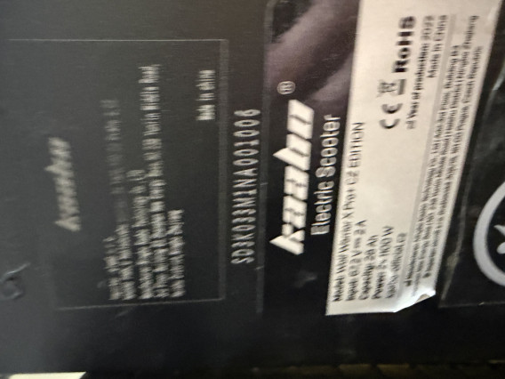 Kaabo Wolf Warrior X Pro + - ridden for 64 km